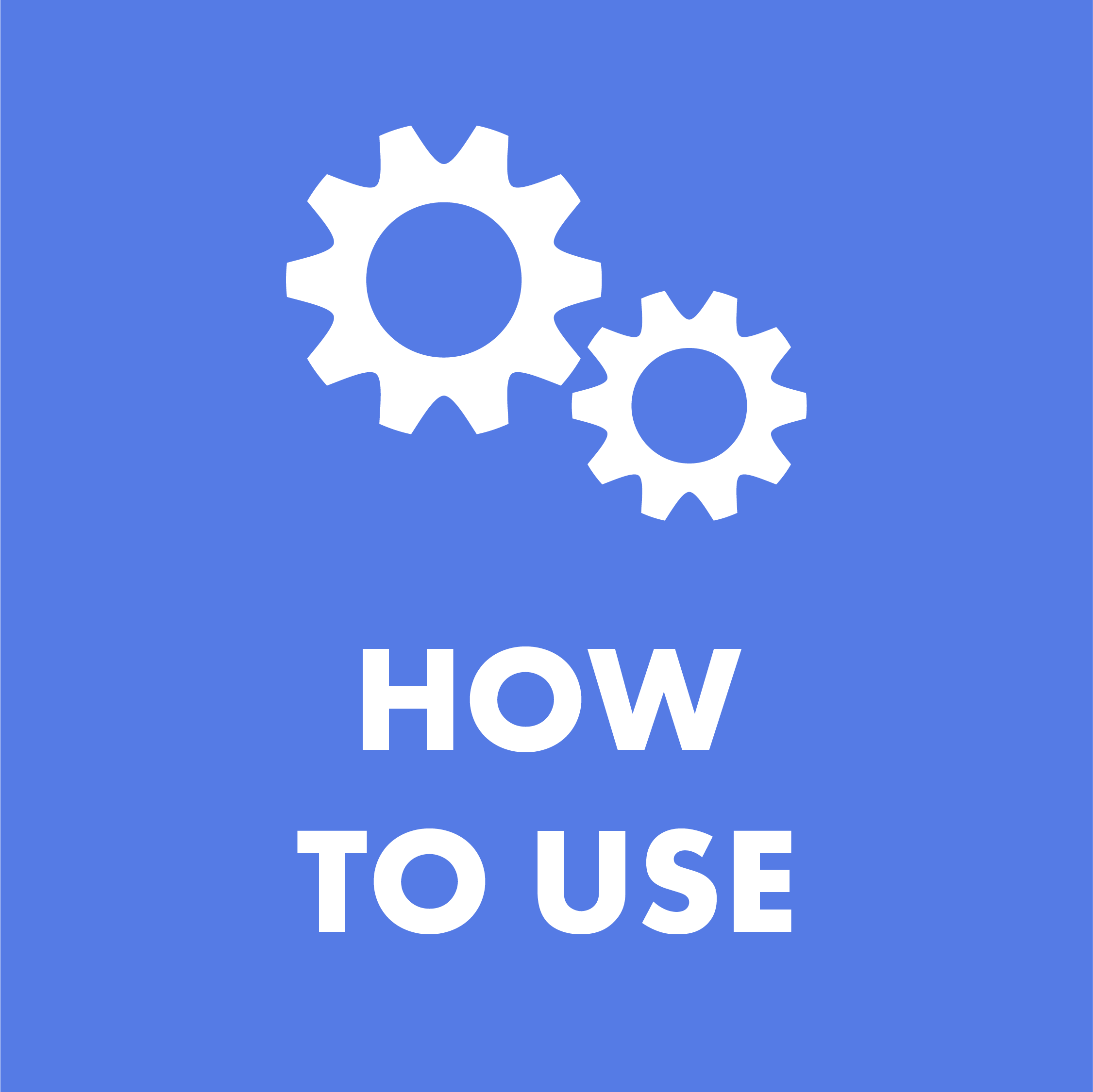 How to use — visit our YouTube channel